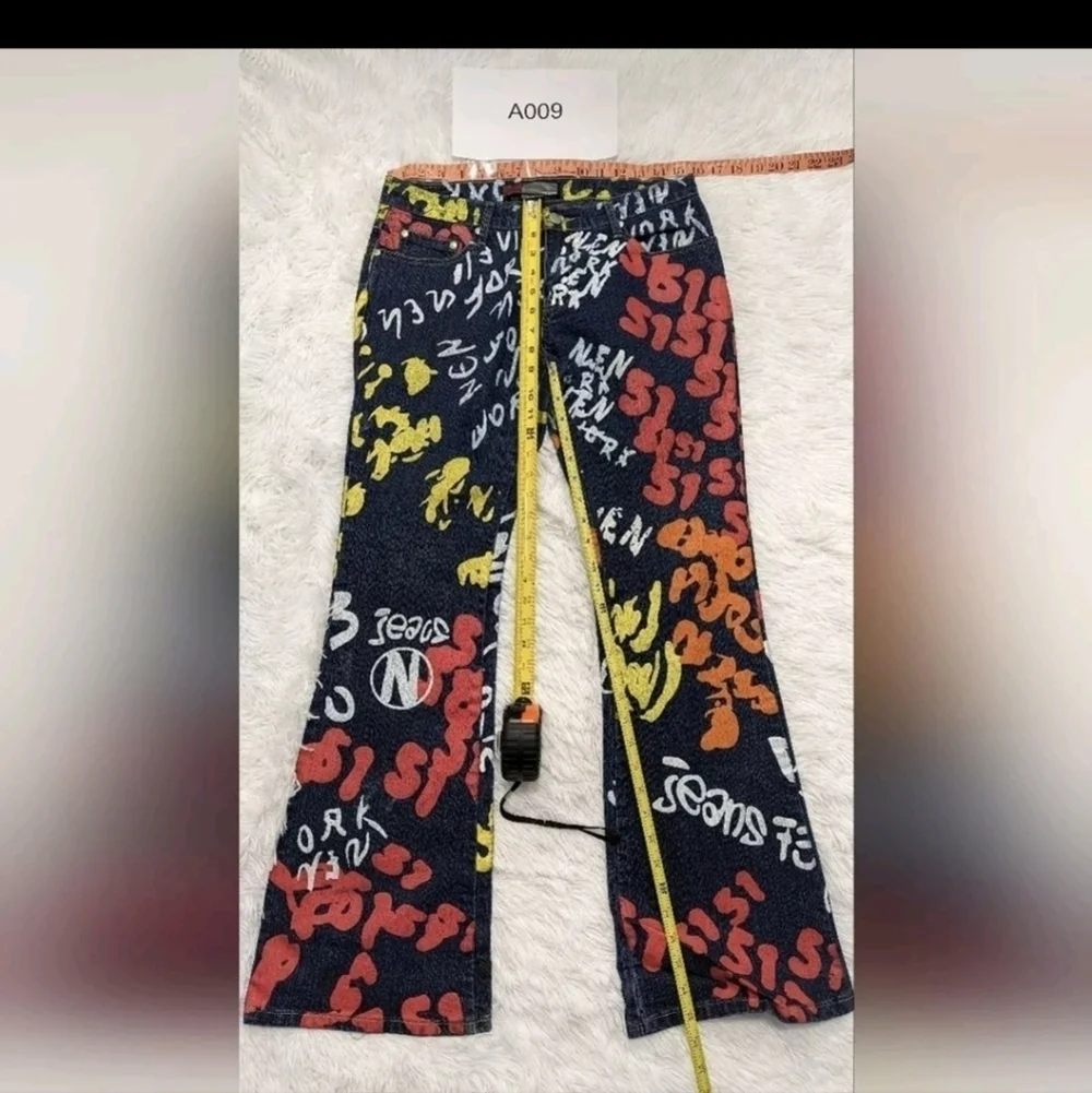 Nesso Jeans Flare graffiti Jeans Size 9